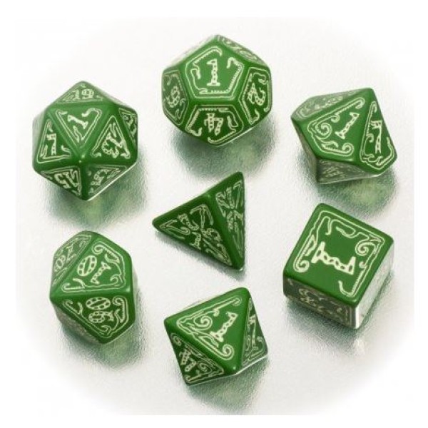 Call Of Cthulhu - Green - Glow-in-the-Dark RPG Dice Set