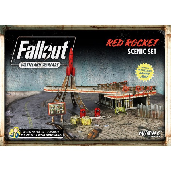 Fallout - Wasteland Warfare - Red Rocket Scenic Set