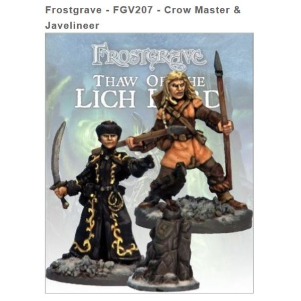 Frostgrave - Crow Master & Javelineer