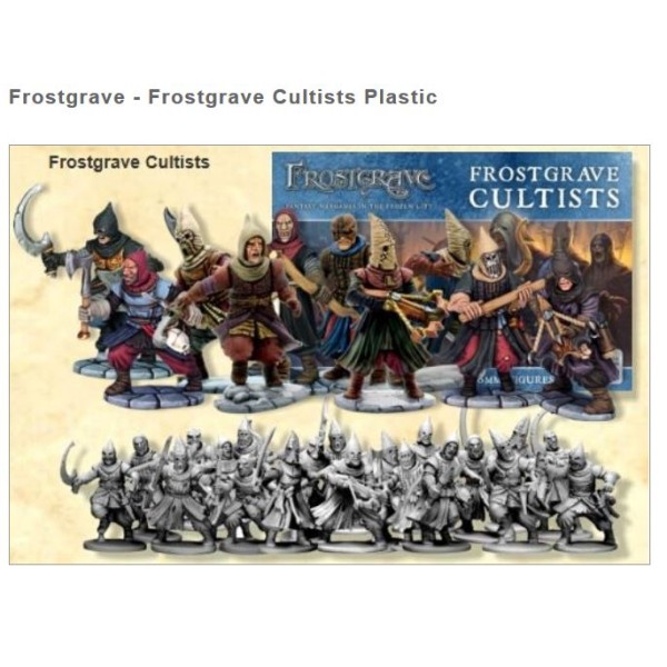 Frostgrave - Plastic Cultists Boxed Set