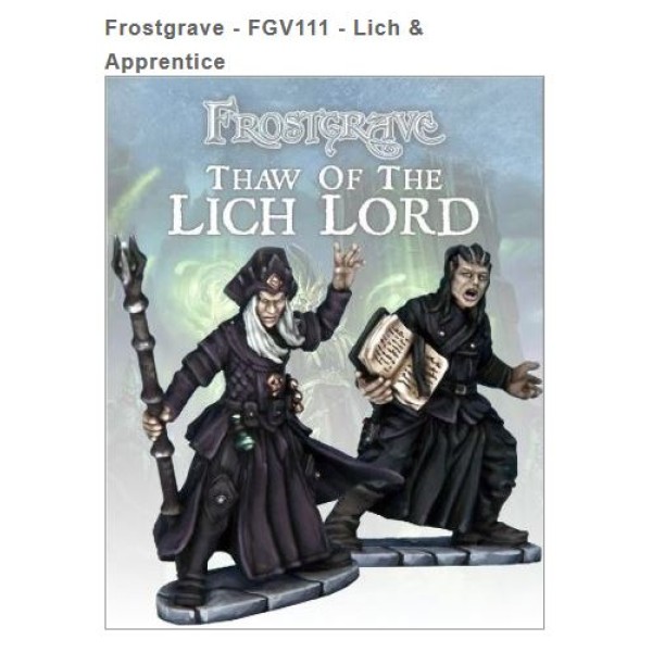 Frostgrave - Liche and Apprentice