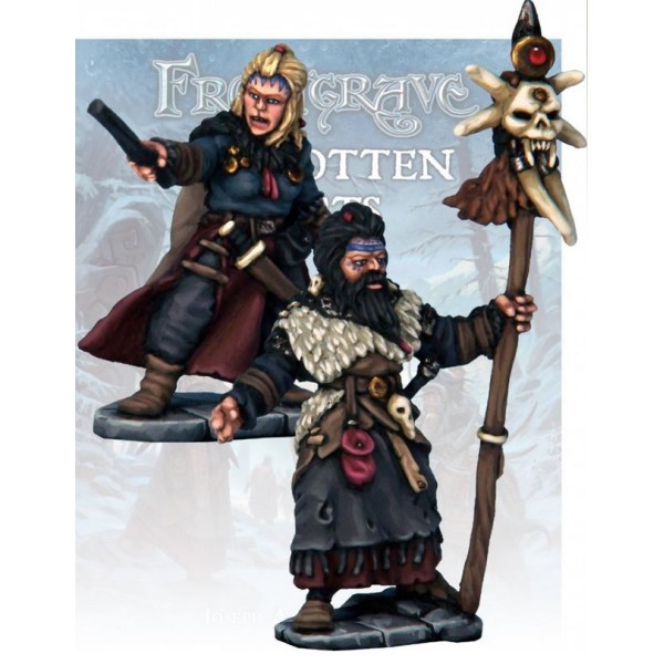 Frostgrave - Barbarian Wizard & Apprentice