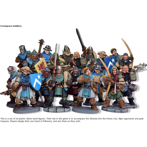 Frostgrave - Plastic Soldiers Boxed Set
