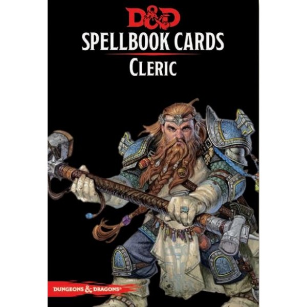D&D - Spellbook Cards - Cleric Deck