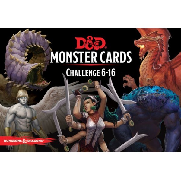 Clearance - D&D - Spellbook Cards - Monster Deck 6-16