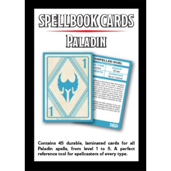 D&D - Spellbook Cards - Paladin Deck