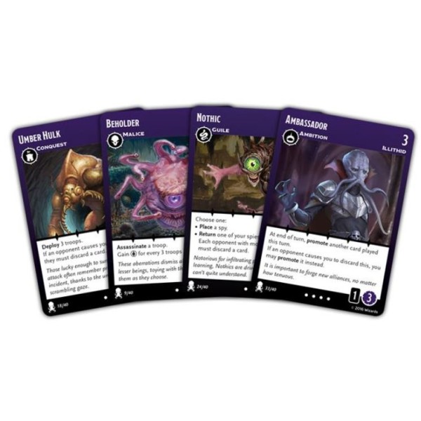 D&D - Tyrants of the Underdark Expansion Deck - Aberrations & Undead