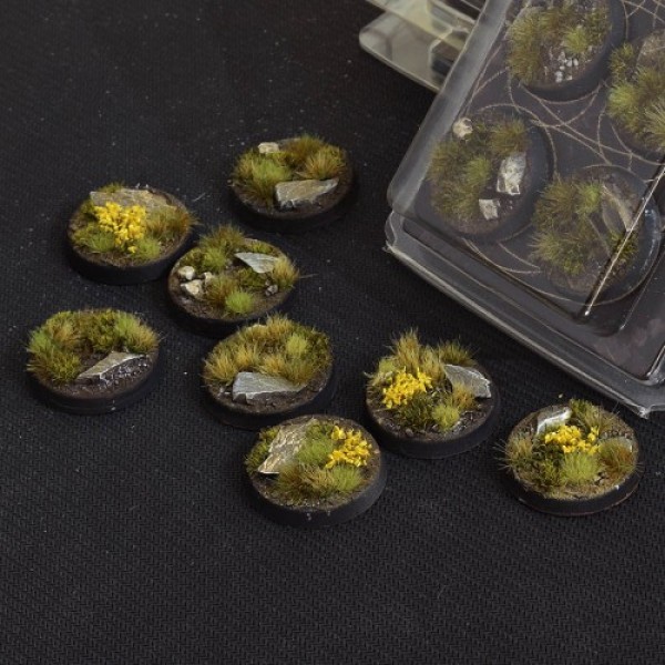 Gamers Grass - Battle Ready Bases - Highland - Round 32mm (8)
