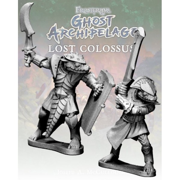 Frostgrave - Ghost Archipelago - Snake-man Freebooter and Mercenary