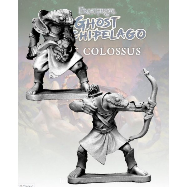 Frostgrave - Ghost Archipelago - Snake-man Tomb Robber and Scout