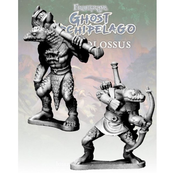 Frostgrave - Ghost Archipelago - Snake-man Savage and Hunter