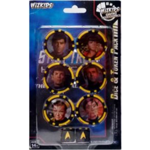 Clearance - Heroclix - Star Trek - Original Series - Dice & Token Pack