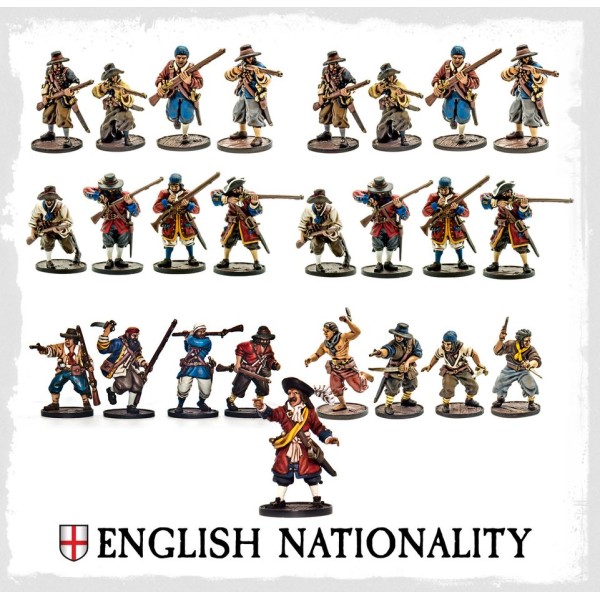 Blood & Plunder - English Nationality Starter Set