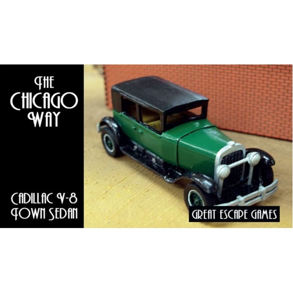 The Chicago Way - Cadillac - Boxed Resin Car Set