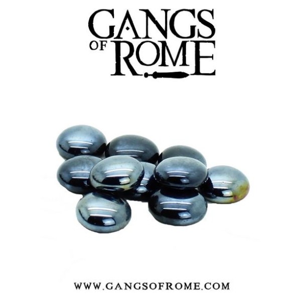 Gangs of Rome - Black Activation Pebbles (10)