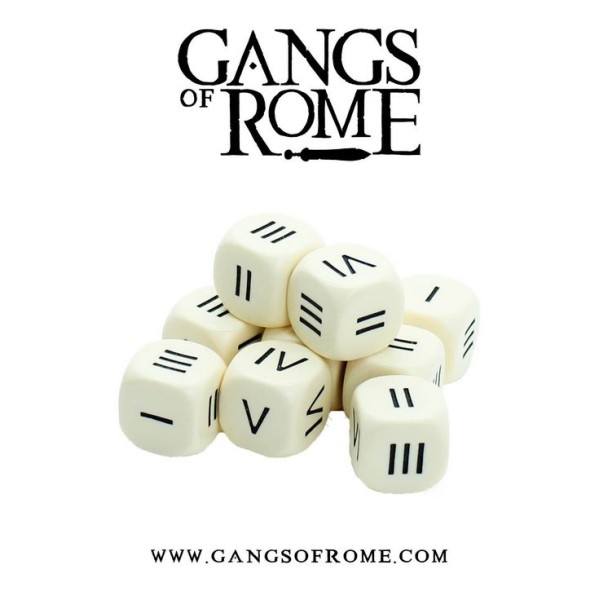 Gangs of Rome - Roman Numeral Dice