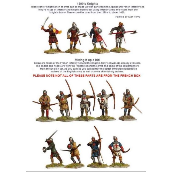 Perry Miniatures - Agincourt - French Infantry 1415-1429