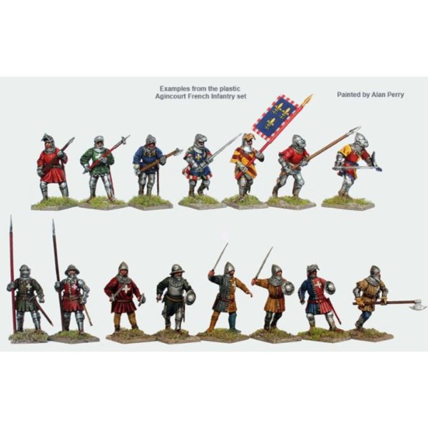 Perry Miniatures - Agincourt - French Infantry 1415-1429