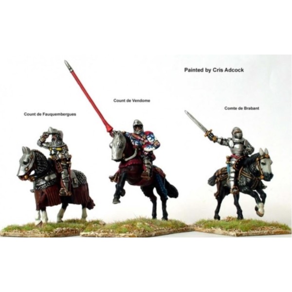 Perry Miniatures - Agincourt - French Mounted Command
