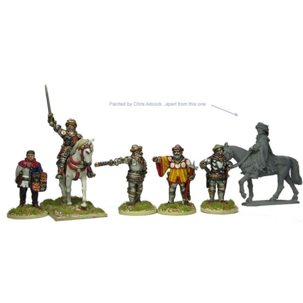 Perry Miniatures - Agincourt - Henry V Mounted and Command