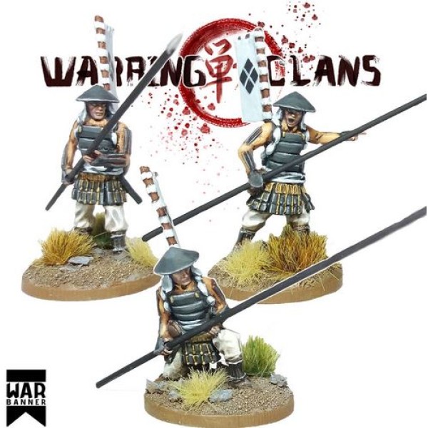 WarBanner - Ashigaru with Yari (spear) 1