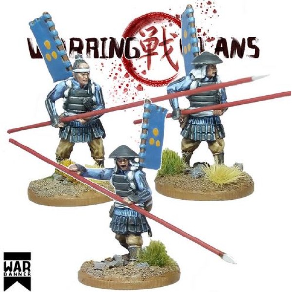 WarBanner - Ashigaru with Yari (spear) 2