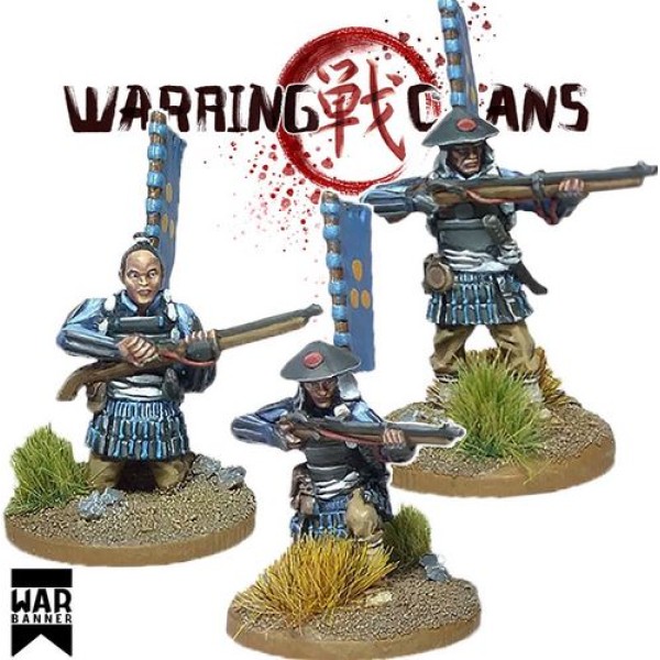 WarBanner - Ashigaru with Teppo (musket) 1