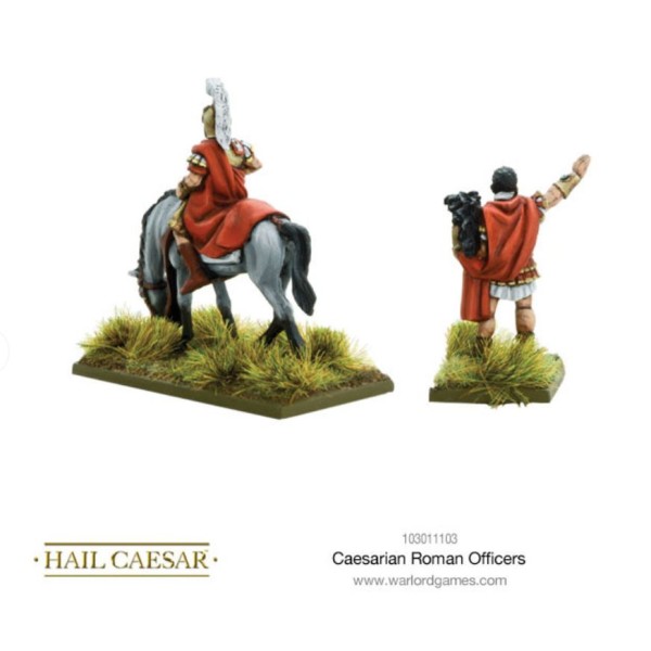 Warlord Games - Ancient Rome - Caesarian Roman Officers