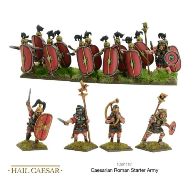 Warlord Games - Ancient Rome - Caesarian Roman Starter Army