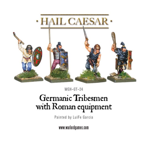 Warlord Games - Ancient Germania - Tribesmen with Roman Equipment