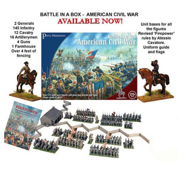 Perry Miniatures - American Civil War - Battle Set 