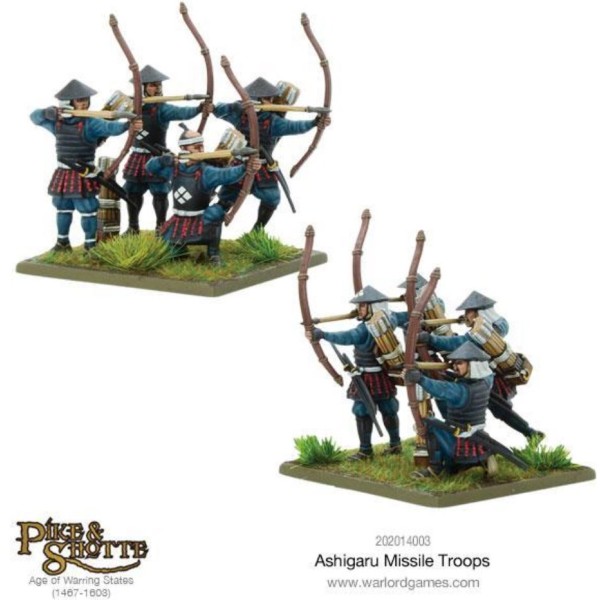 Warlord Games - Ashigaru Missile Troops