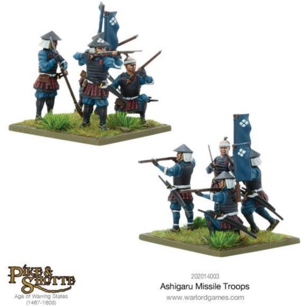 Warlord Games - Ashigaru Missile Troops