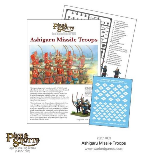 Warlord Games - Ashigaru Missile Troops