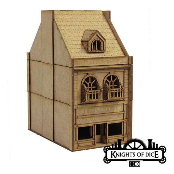 Knights of Dice - Letters Home - Normandy - Butcher's Shop