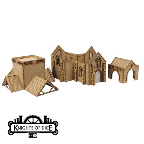 Knights of Dice - Letters Home - Normandy - Church
