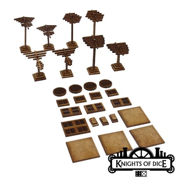 Knights of Dice - Sentry City - Antenna Pack
