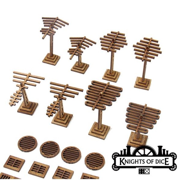 Knights of Dice - Sentry City - Antenna Pack