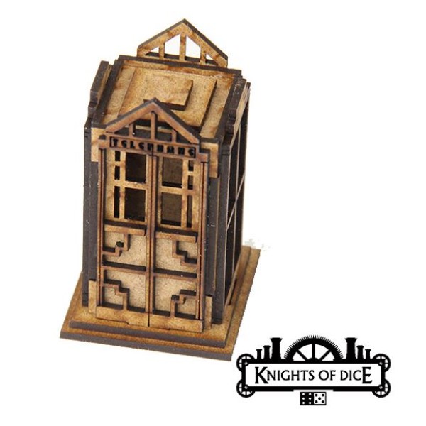 Knights of Dice - Sentry City - Telephone Booths (x2)