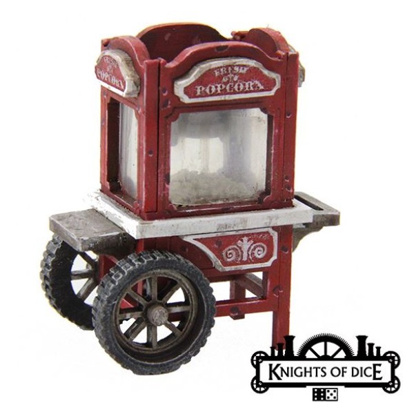 Knights of Dice - Sentry City Waterfront - Popcorn Cart