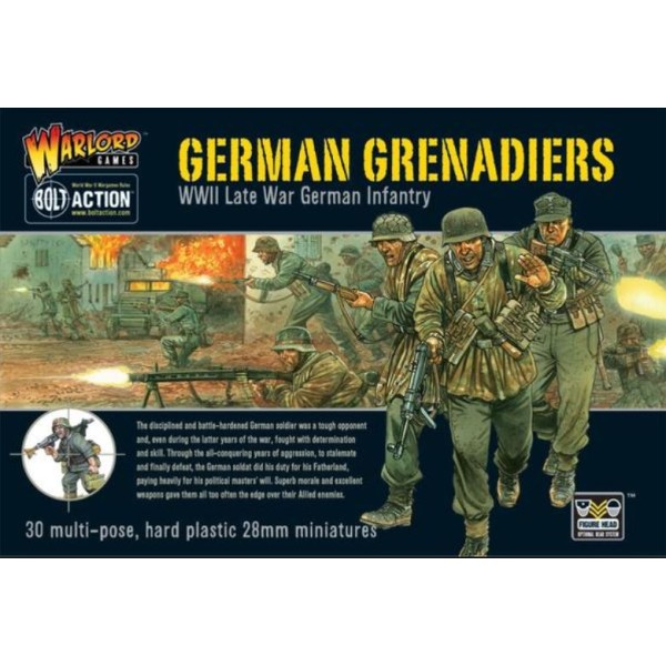Bolt Action - Germany - German Grenadiers - plastic box set