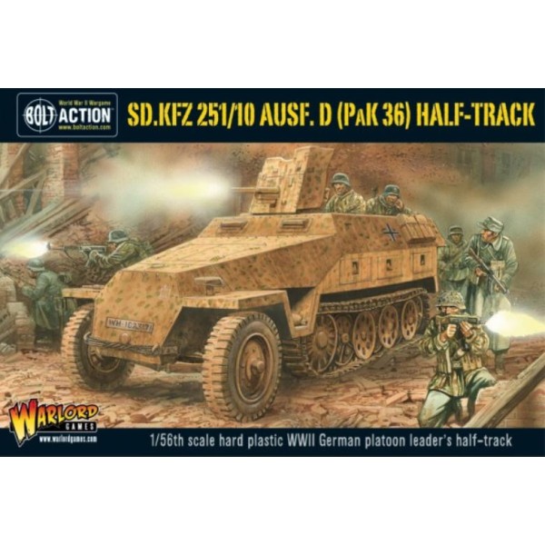 Bolt Action - Germany Sd.Kfz 251/10 ausf D (37mm Pak) Half Track