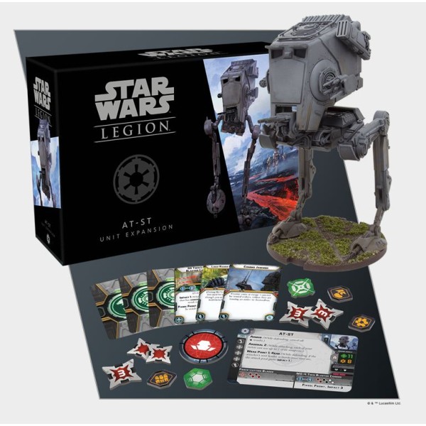 Star Wars - Legion Miniatures Game - AT-ST Unit Expansion