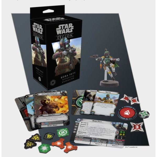 Star Wars - Legion Miniatures Game - Boba Fett Operative Expansion