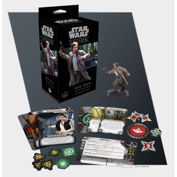 Star Wars - Legion Miniatures Game - Han Solo Commander Expansion