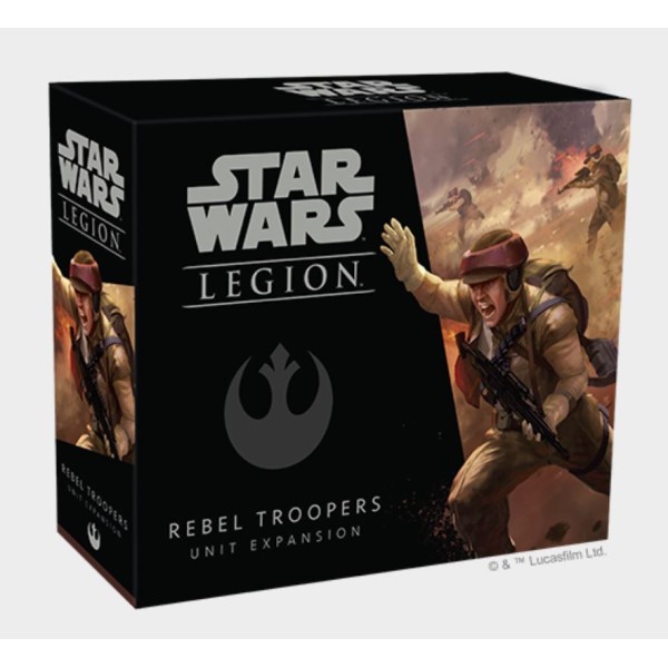 Star Wars - Legion Miniatures Game - Rebel Troopers Unit Expansion