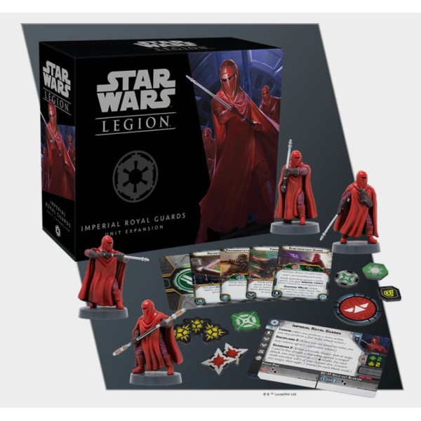 Star Wars - Legion Miniatures Game - Imperial Royal Guards Unit Expansion
