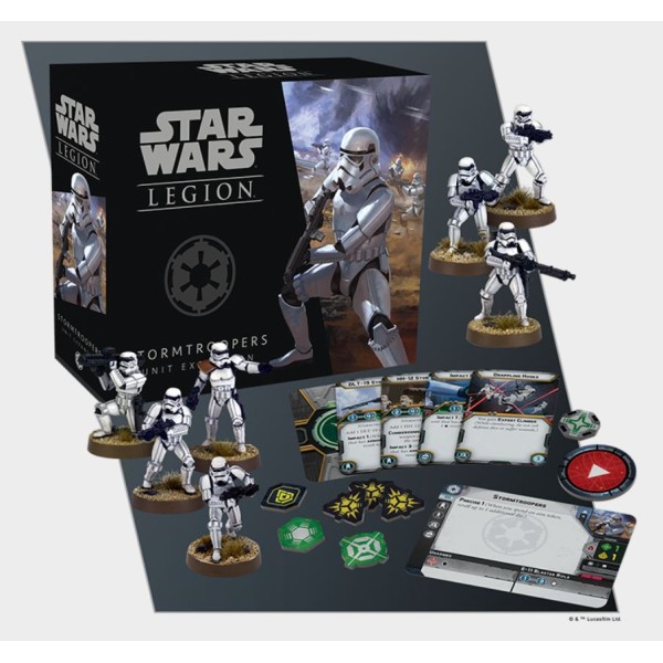 Star Wars - Legion Miniatures Game - Stormtroopers Unit Expansion