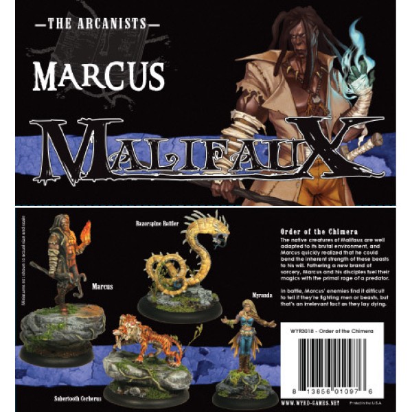 Malifaux - Arcanists - Order of The Chimera - Marcus
