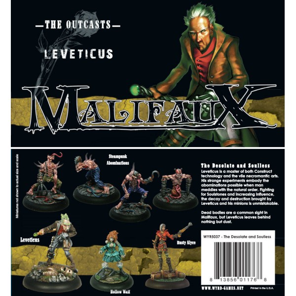 Malifaux - The Outcasts - Desolate & Soulless - Leviticus